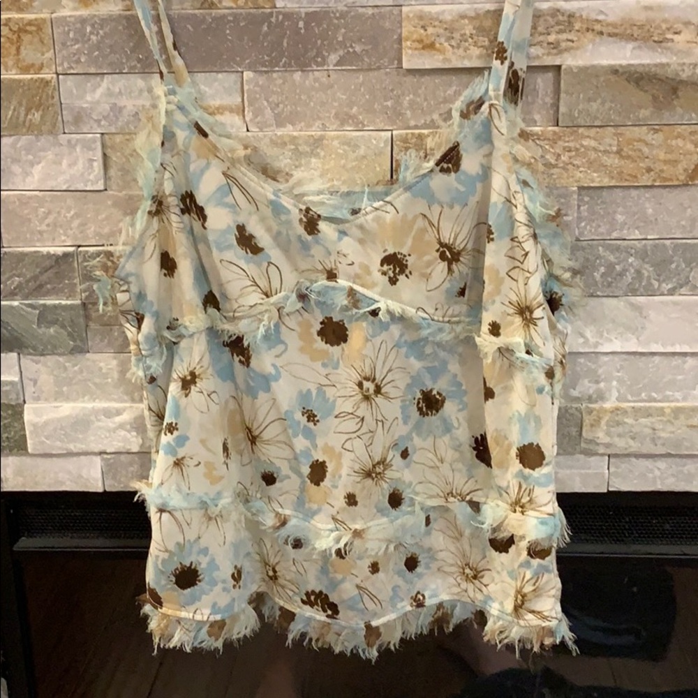 Flower tank top